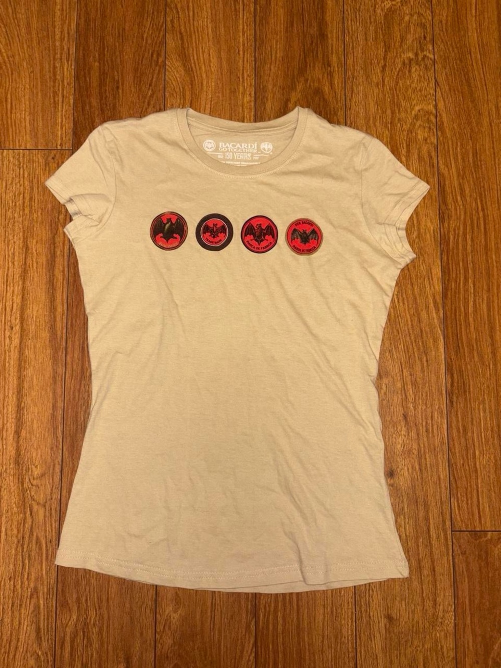 Y2K Bacardi vintage baby tee